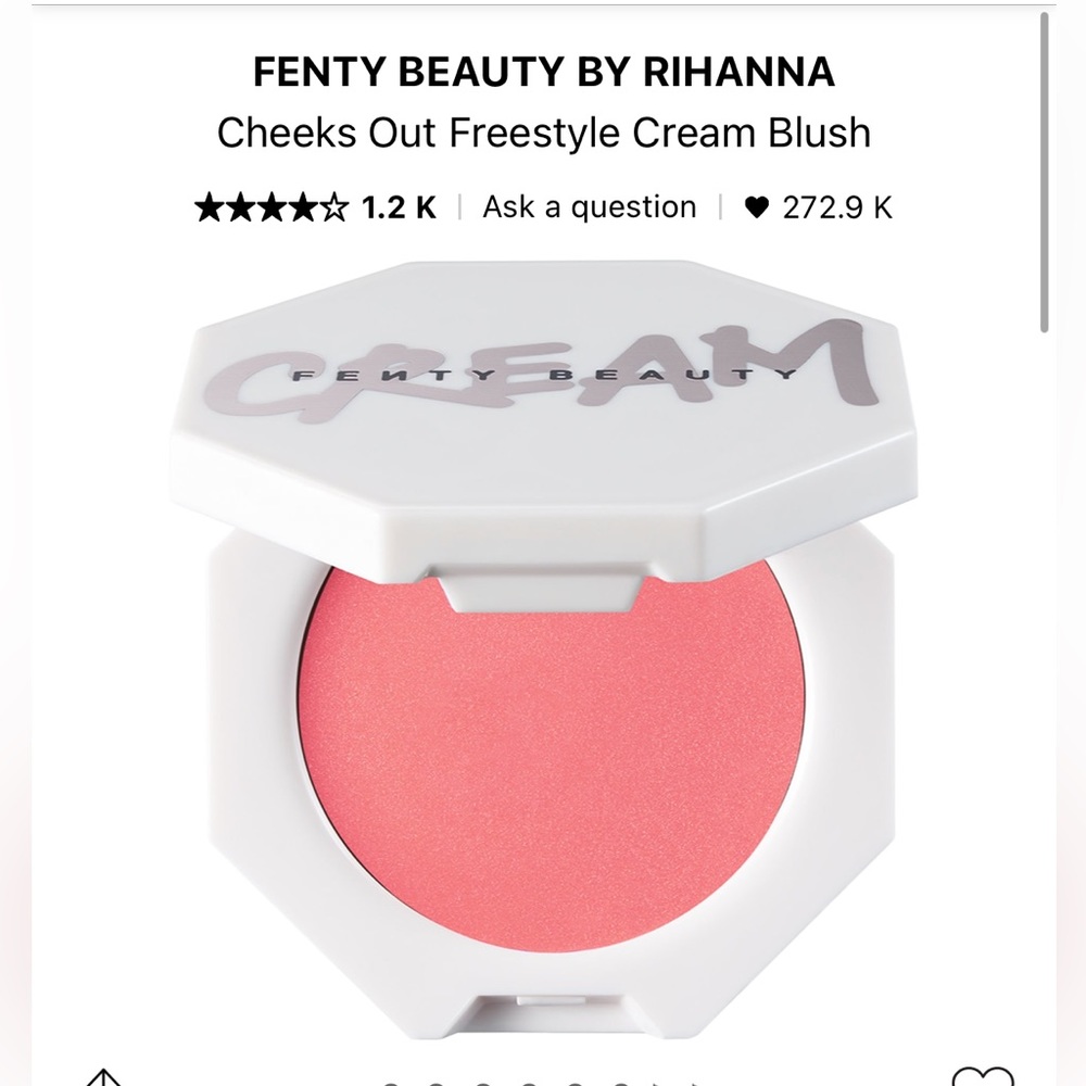 FENTY beauty cheeks out blush